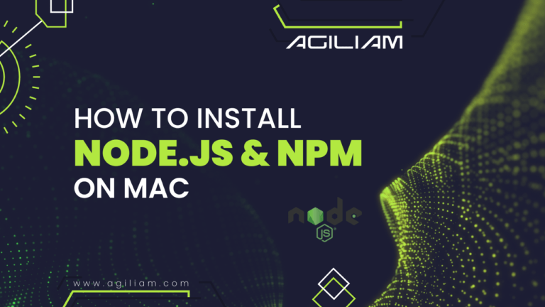installing node js on mac os