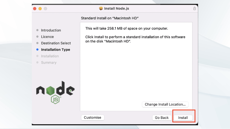best way to install node on mac